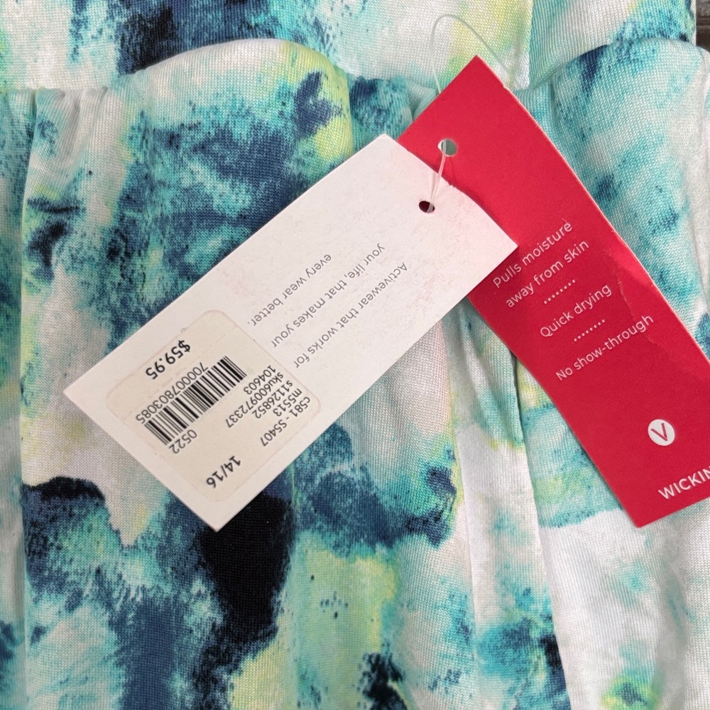 Lily Aqua and Navy Skort - Picture 3 of 6